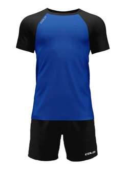 16 kompletów piłkarskich Goal granatowo-czarnych