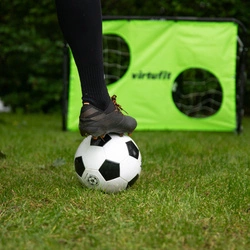 VIRTUFIT BRAMKA PIŁKARSKA Z PŁACHTĄ DO STRZELANIA 215 X 150 CM