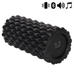 Wałek do masażu wibrujący ze zintegrowanym głośnikiem Bluetooth