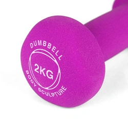 BODY SCULPTURE HANTEL Z PVC BW 513 2 KG