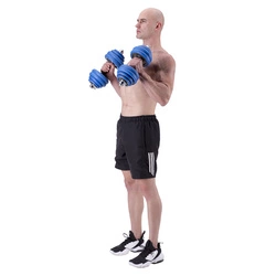 Sztangielki - sztanga gumowane SGG30BAR 30kg HMS