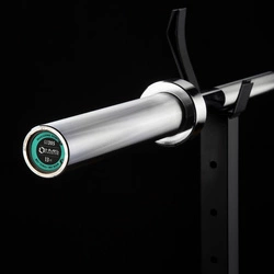 Gryf olimpijski GO205 13.5kg 1500mm + zaciski HMS Premium