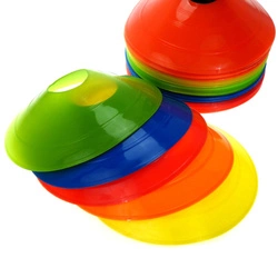 Stożki treningowe talerzyki | Zestaw 50 szt. na stojaku – Legend Sport