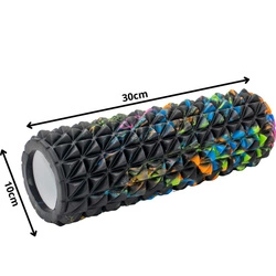 WAŁEK ROLLER DO ĆWICZEŃ CAMOUFLAGE 10x30CM ENERO FIT