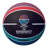 B7G2000-E5Z Piłka do koszykówki Molten EUROBASKET 2025 replika