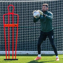 Mur piłkarski AirFlow, 180cm, Pasywny obrońca Czerwony