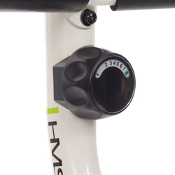 Rower magnetyczny poziomy HMS R9259* biało-zielony