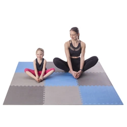 MP10 Mata puzzle multipack blue-grey 9 elementów 10MM ONE FITNESS