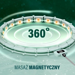 HULA HOP HHM14 GREEN Z MAGNESAMI I OBCIĄŻNIKIEM + LICZNIK HMS