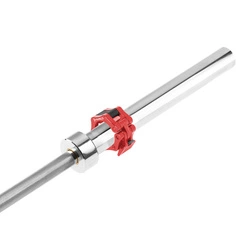 GOP220 PRO GRYF PROSTY OLIMPIJSKI 20KG 2200MM HMS + ZG1000R ZACISKI LOCK