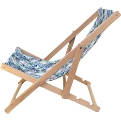 LEŻAK DREWNIANY CLASSIC BLUE FLOWERS