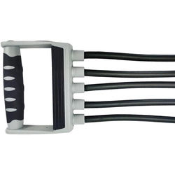 Ekspander gumowy 5 żyłowy z rączkami ABS Eb Fit