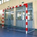 Bramka do piłki ręcznej aluminiowa z łukami składanymi