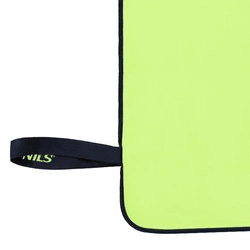 NCR11 green-black ręcznik z mikrofibry 140x70 cm NILS CAMP