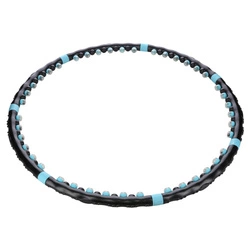 Hula Hop masujący z magnesami HMS HHP006 Black-Blue 98CM