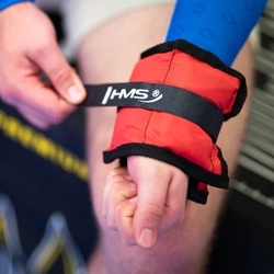 Obciążniki na ręce i nogi 2 x 0.7 KG HMS OB02 czerwone