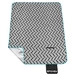 Koc piknikowy 180 x 210 cm polarowy z folią aluminiową Spokey PICNIC ZIGZAG