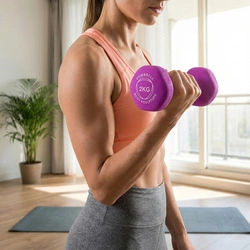 BODY SCULPTURE HANTEL Z PVC BW 513 2 KG