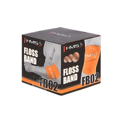 Guma do ćwiczeń HMS FB02 Floss Band 1.0 x 50 x 2080 MM Orange