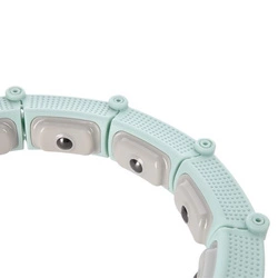 HULA HOP HHM14 GREEN Z MAGNESAMI I OBCIĄŻNIKIEM + LICZNIK HMS