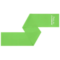 TAŚMA TRENINGOWA GUMA OPOROWA DO ĆWICZEŃ 200x15cm 0,40mm 10-15 kg ZIELONA