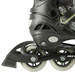 Łyżworolki NA14198 NILS EXTREME rozm. L (39-42) czarno-żółty