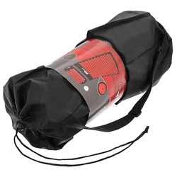 MATA Z PODUSZKĄ DO AKUPRESURY JOGI MASAŻU ZIELONO-BRĄZOWA 67x42x2CM EB FIT