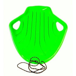 Ślizg plastikowy shell big zielony