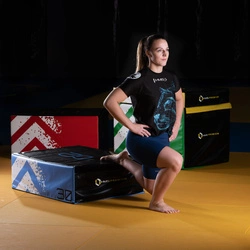 Skrzynie plyometryczne soft zestaw HMS PREMIUM PYBS01 (4 CZĘŚCI)