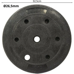 Obciążenie betonowe kompozytowe 10kg Eb Fit Fi26,5