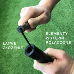 Bramka do piłki nożnej Quick Play Kickster Elite 3 x 2m