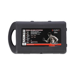 Sztangielki-sztanga w walizce SKC20 2x10KG HMS