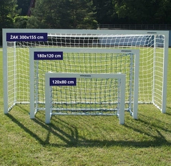 Bramka do piłki nożnej 120x80 cm składana