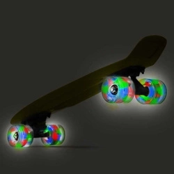 Deskorolka fiszka SMJ sport BS-2206PL Yellow LED