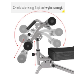 Ławka do ćwiczeń HMS PREMIUM L8022