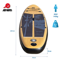 DESKA SUP 150KG DMUCHANA NEPTUN WOODEN ENERO 320x76x15CM