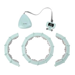 HULA HOP HHM14 GREEN Z MAGNESAMI I OBCIĄŻNIKIEM + LICZNIK HMS