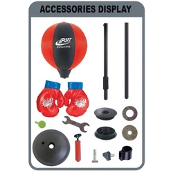 Zestaw bokserski Enero dla dzieci regulowany 80-102cm z rękawicami