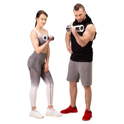 Hantle chromowane CHD08 8 kg (2 szt.) HMS