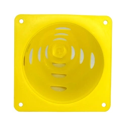 Pachołek treningowy z otworami 23 cm czerwony Legend