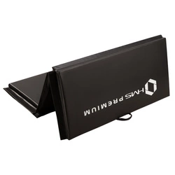 Materac gimnastyczny składany MGS01 2400x1200 mm black HMS Premium