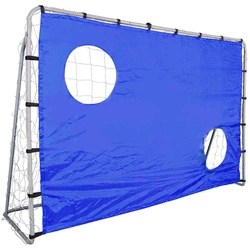 Bramka do piłki nożnej Enero z siatką i tarczą strzelecką 215X152X76cm