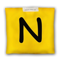 Woreczek gimnastyczny z literką N - szkolny Akson