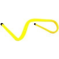Mini płotek treningowy 15 cm| fluorescencyjny żółty | PVC | – Legend Sport