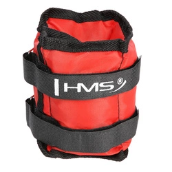 Obciążniki na ręce i nogi 2 x 1.5 KG HMS OB03 czerwone