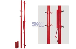 Słupki uniwersalne do siatkówki stalowe 855-400