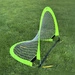 Bramka piłkarska treningowa pop-up - zielony neon (M) 120x80x80 cm