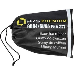 Zestaw gum do ćwiczeń HMS Premium GU04 GU06 PRO SET