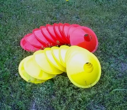 Stożki treningowe talerzyki | Zestaw 50 szt. na stojaku – Legend Sport