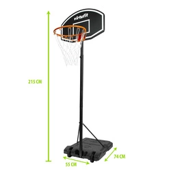 VIRTUFIT REGULOWANY SŁUPEK DO KOSZYKÓWKI - 170 DO 215 CM